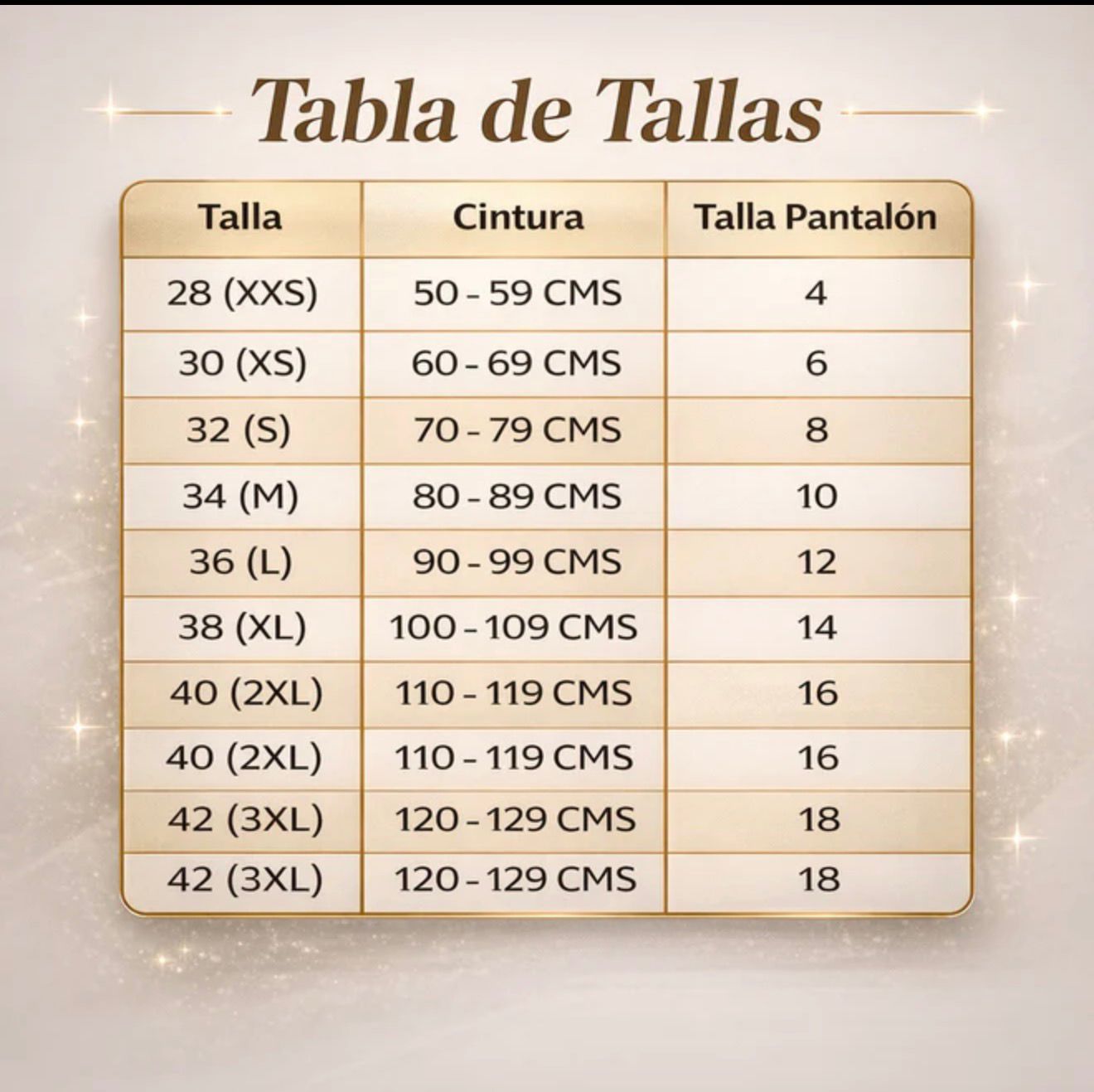 FAJA COMPRESION PERFECTA